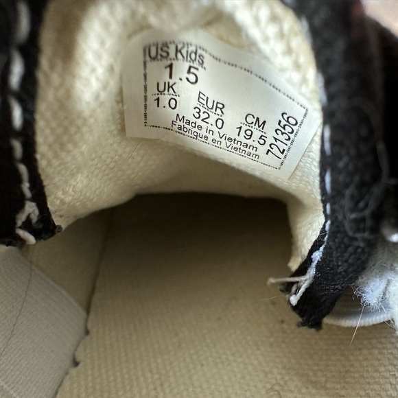 Vans Authentic Elastic Shoes in Size 1.5 - Picture 4 of 4